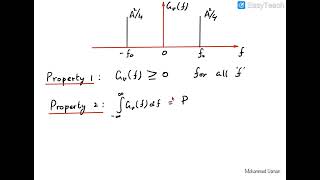 Autocorrelation function and Power Spectral Density