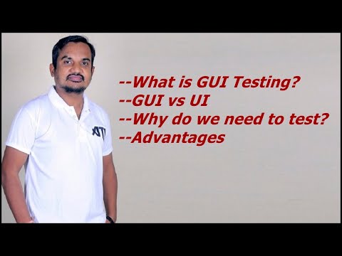 Video: Wat is het verschil tussen GUI- en UI-testen?