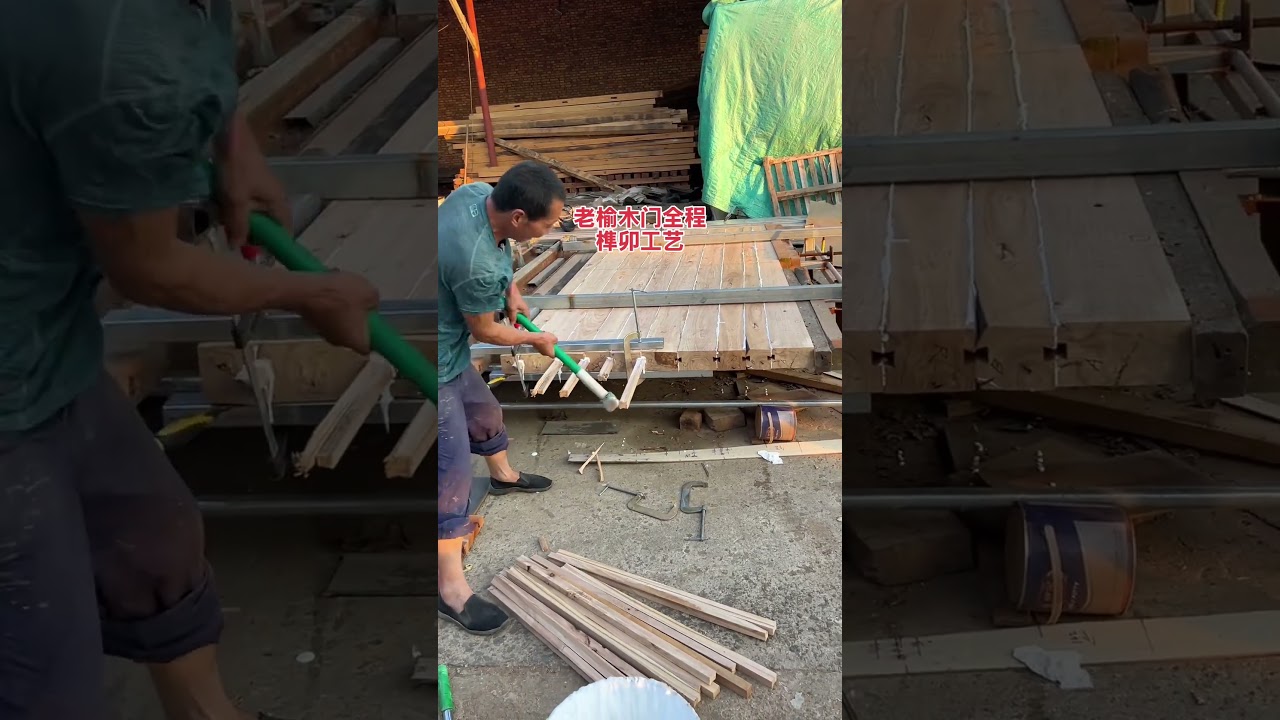 Honest Craftsmanship | Building Solid Wood Doors Without Compromise #ubdiy #woodworking #viralvideo