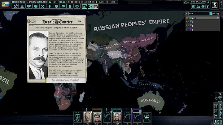 Alexei II unites Russia - HOI4 - The New Order