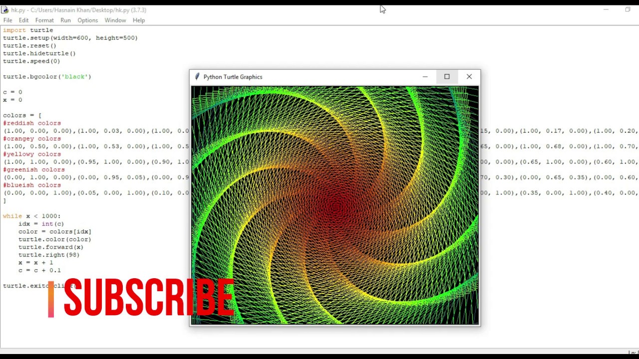 Turtle forward. Спираль в питоне. Черепашка питон спираль. Графика в Python. Спираль цветная на питоне.