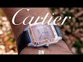 A lovely blend of elegance, detail work, and history - Cartier Santos Dumont