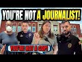"Rent-A-Cops" Try to Intimidate Journalist, Get EDUCATED On Our Rights Instead! 1st Amendment Audit