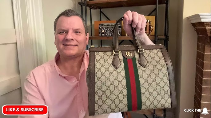 Surprise GUCCI Unboxing! Gucci Ophidia GG Medium Tote 