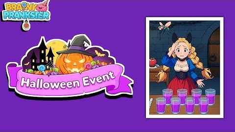 Brainy Prankster Halloween Event Level 5 |Help The Little Girl Find Antidote| Walkthrough Solution