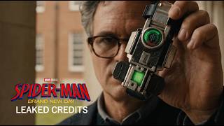 SPIDER-MAN: Brand New Day Credit Scenes | Banner Told Peter Truth About Inhibitor | Fan AI Concept