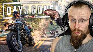 Surviving Zombie Apocalypse on a Bike is AWESOME! - Days Gone | Part 4