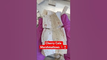 www.xomarshmallow.com #marshmallows #cherrycola #asmr #satisfying #shorts #homemademarshmallows