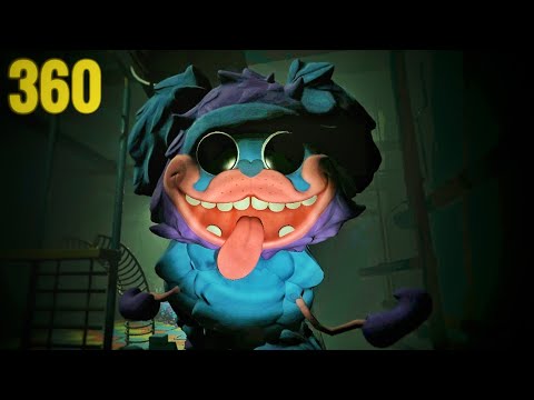 360 VR 🔴 Caterpillar Huggy Wuggy Music Game (Poppy Playtime Chapter 2)