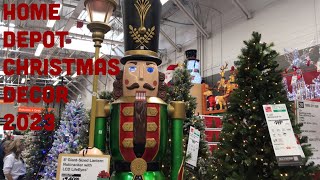 Home Depot Christmas decor 2023