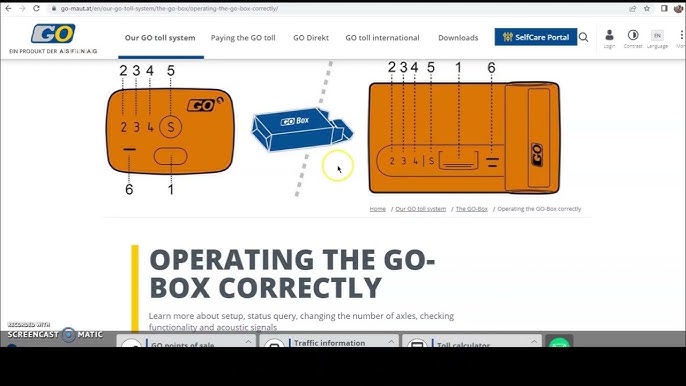 Go-Box in Österreich: Funktionen, Bedienung & hilfreiche Tipps