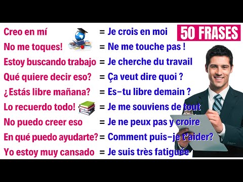50 Phrases Super utiles en espagnol pour les débutants | Apprendre l'espagnol