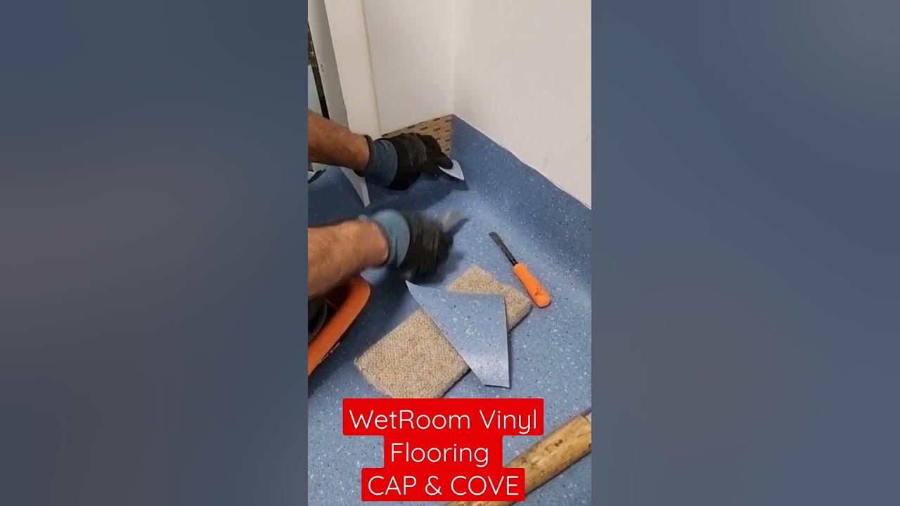 How to glue down and seam Vinyl sheet flooring 