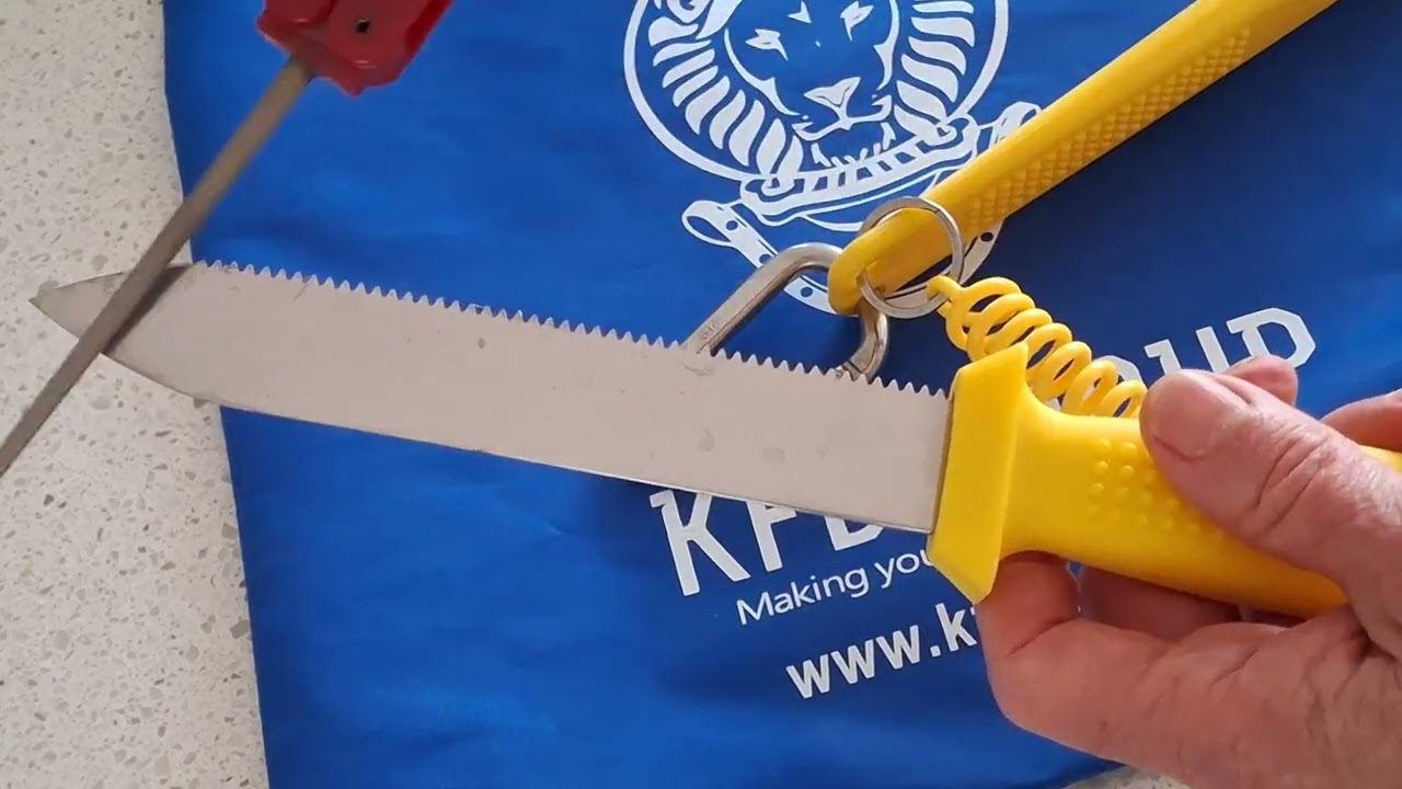 How to sharpen Dive knife