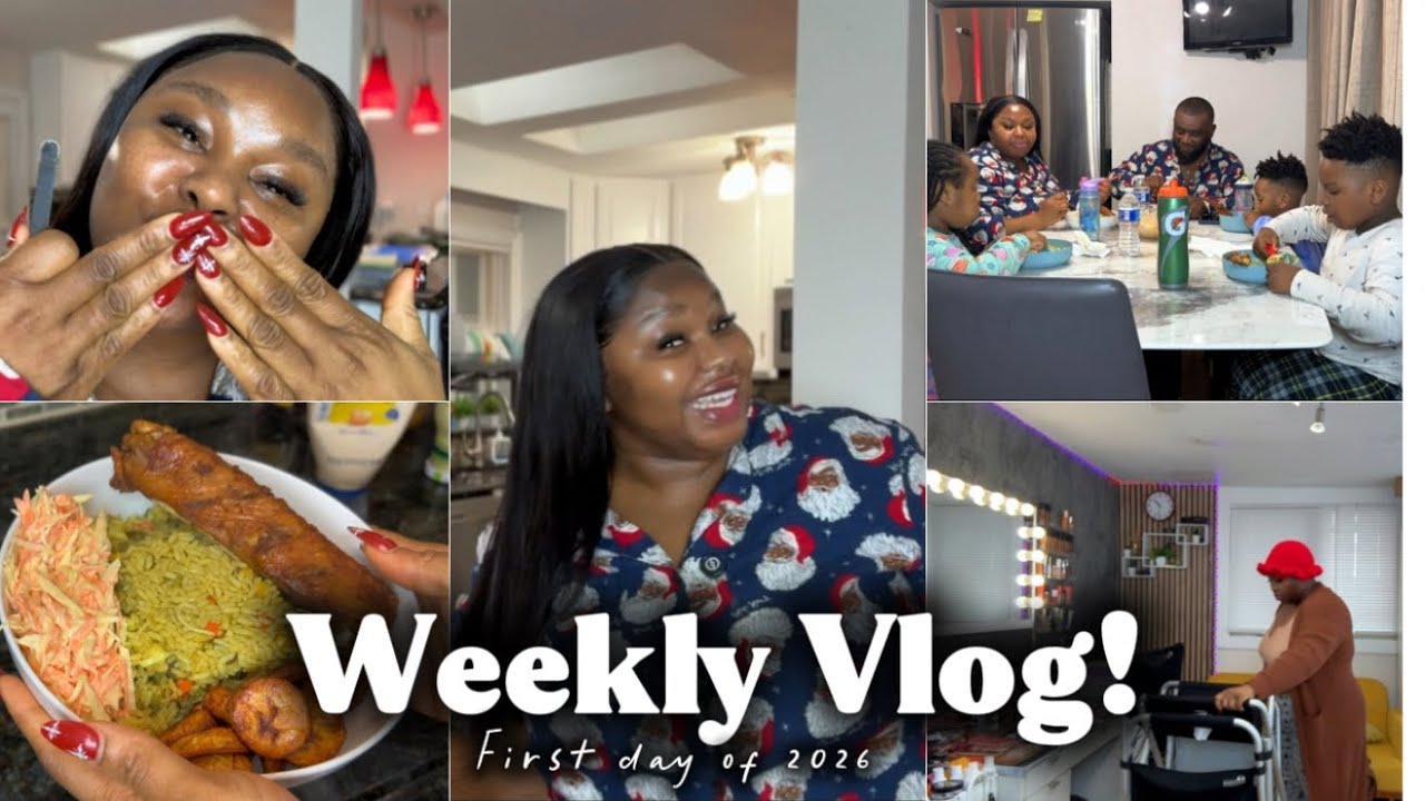 Weekly Vlog! Spend the last day of 2025 and the first day of 2026 with US!