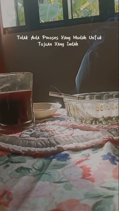 Status wa || mari kita nikmati segelas kopi