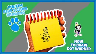 Jon Kim Blues Clues Drawing - How To Draw Dot Warner