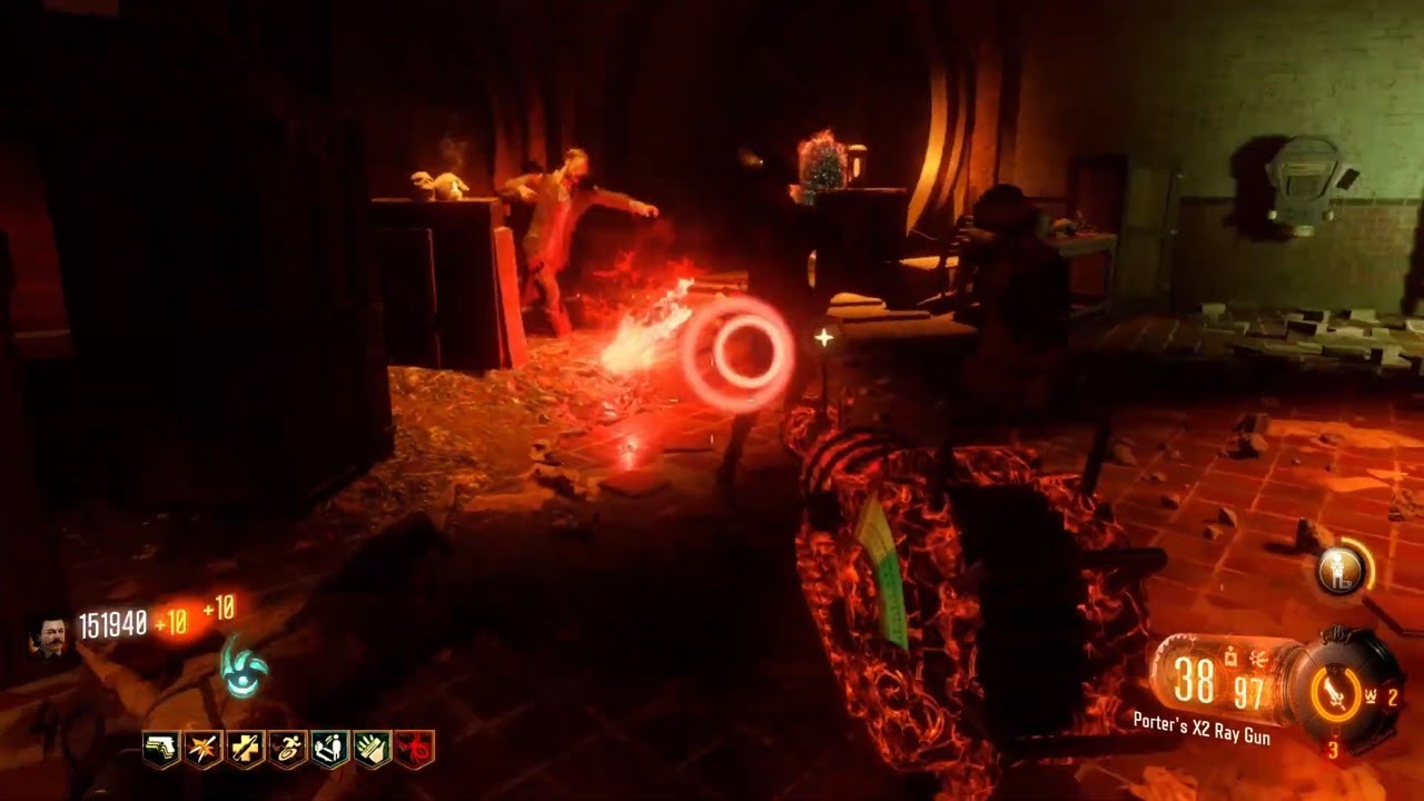 BO3 RAYGUN ON ROUND 40 - BLACK OPS 3 SHADOWS OF EVIL ZOMBIES!!