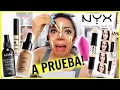 PROBANDO MAQUILLAJE: NYX COSMETICS BASE, CORRECTOR, SPRAY FIJADOR♥BeautybyNena