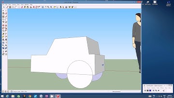 Using Sketchup 8 to Draw a Mini Car Part 2