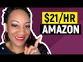 Earn $21 an Hour at Home with Amazon in 2019 - NOT Amazon Mechanical Turks