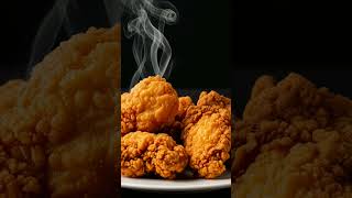 CRISPY Chicken FRY ASMR (You will Crave It!) Only Sound#asmrsounds #mukbang  #chickenbites