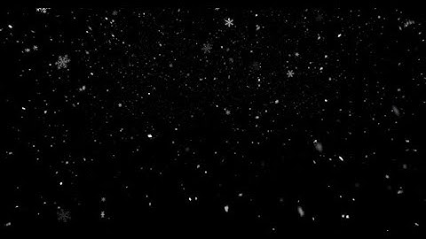 Gentle Random Snowfall 4K loop | Motion Graphics template - Envato elements