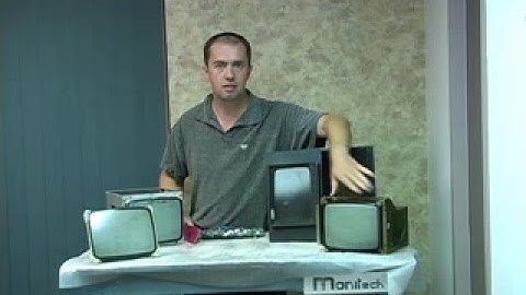 MONOCHROME CRT REPLACEMENT FOR ANY CNC MACHINE!