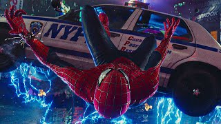 Человек Паук против Электро на Таймс-Сквер. Новый Человек-паук: Высокое напряжение. 2014