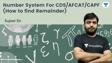 Number System (How to find Remainder) | Maths | Target CDS/AFCAT/CAPF 2022 | Sujeet Kumar