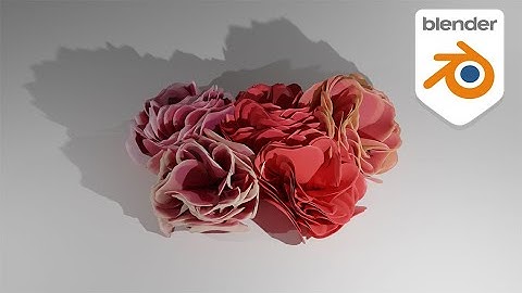 Rose Timelapse - Blender 3D