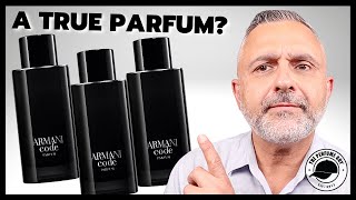 Armani CODE PARFUM Fragrance Review | Is It A True PARFUM? Be Sure To Catch My Thoughts After Outro