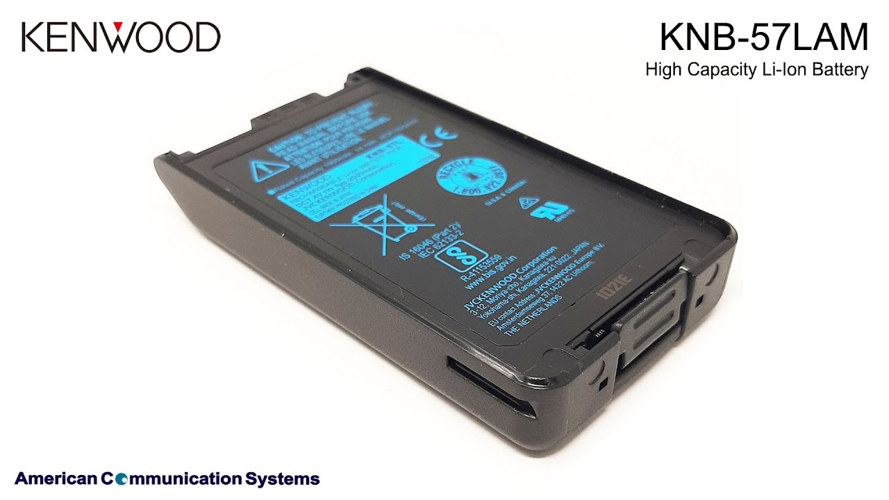 Kenwood KNB-57LAM 2000mAh Li-Ion Battery Pack KNB-57L