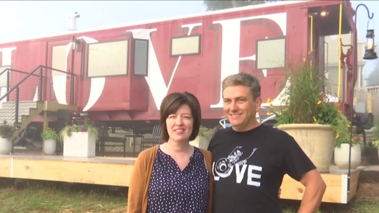 Caboose Airbnb opens in Lynchburg YouTube