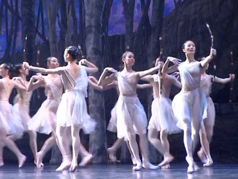 Ballet National de Chine, prsentation 'Sylvia', au...