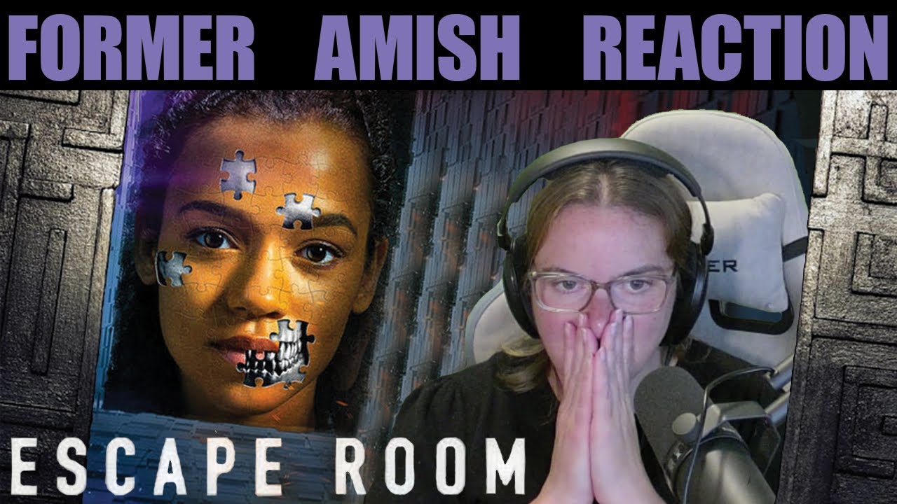 This had me STRESSED! | First Time Watch| Escape Room 2019 | Former Amish |