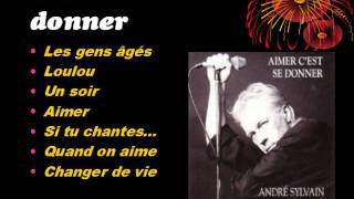 Video thumbnail of "Andre Sylvain   Un Soir"