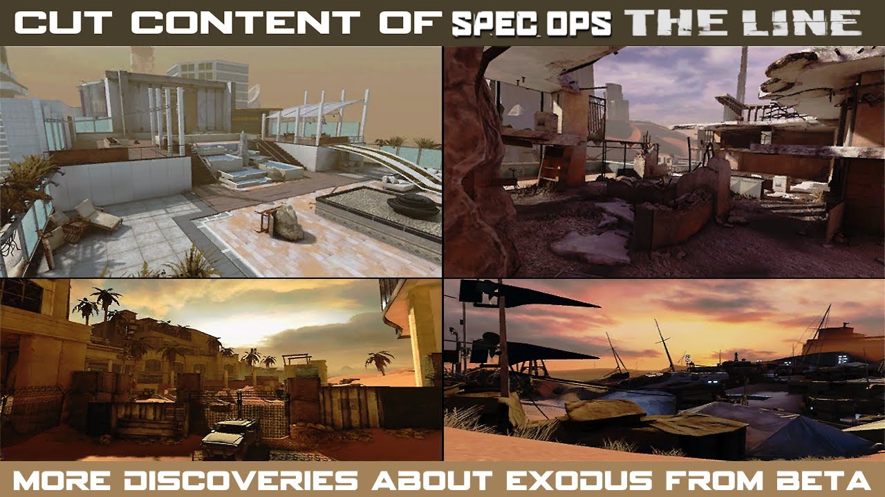 Cut Content of Spec Ops: The Line - More Details on Exodus Campaign