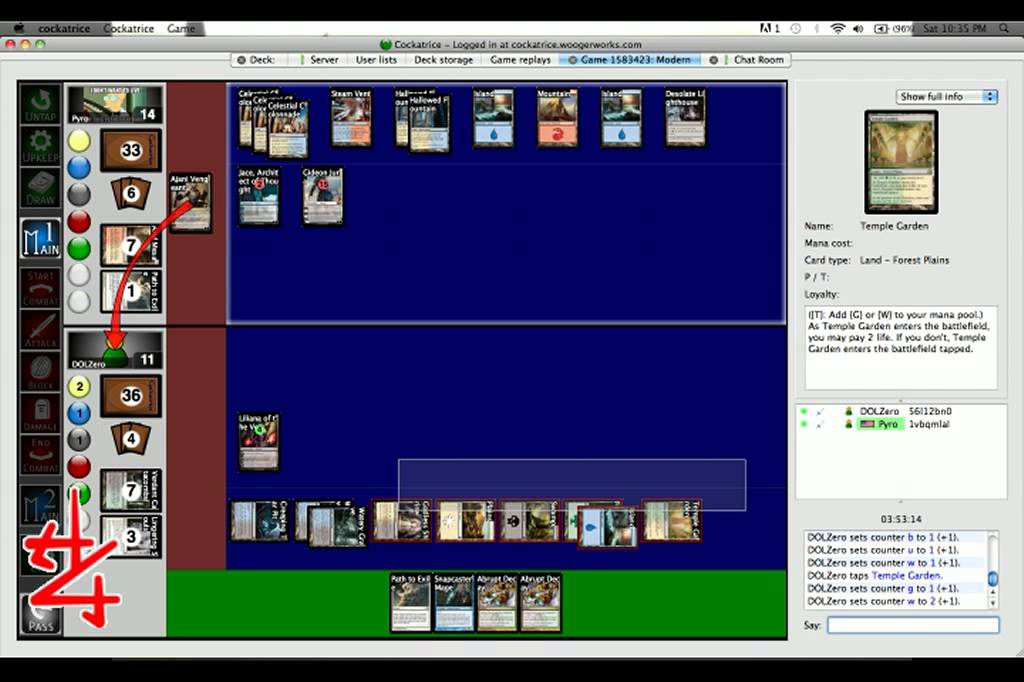 Modern - Big Trouble vs UWR Planeswalker Control