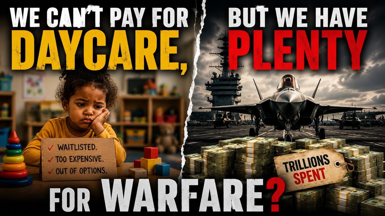 We can't pay for Child Care but we have plenty for Warfare