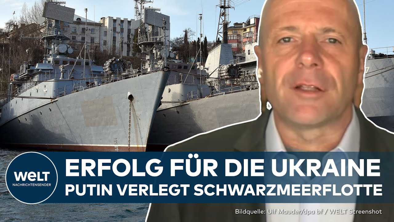 Nach Angriff der Ukraine auf der Krim: Ist der Kommandeur von Russlands Schwarzmeerflotte tot?