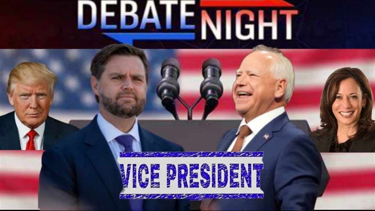 VP Debate LIVE: JD Vance Vs Tim Walz 📢 - YouTube