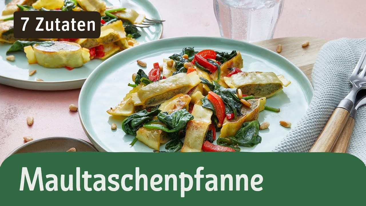Maultaschenpfanne 7 Zutaten Rezepte Rewe Deine Kuche Youtube