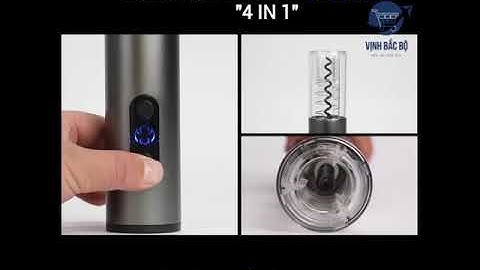 Dụng cụ mở rượu vang tự đông 5-10s
