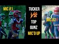 TUCKER LOOKS REALLY GOOD !!! MIC&#39;D UP VS TOP GUNZ