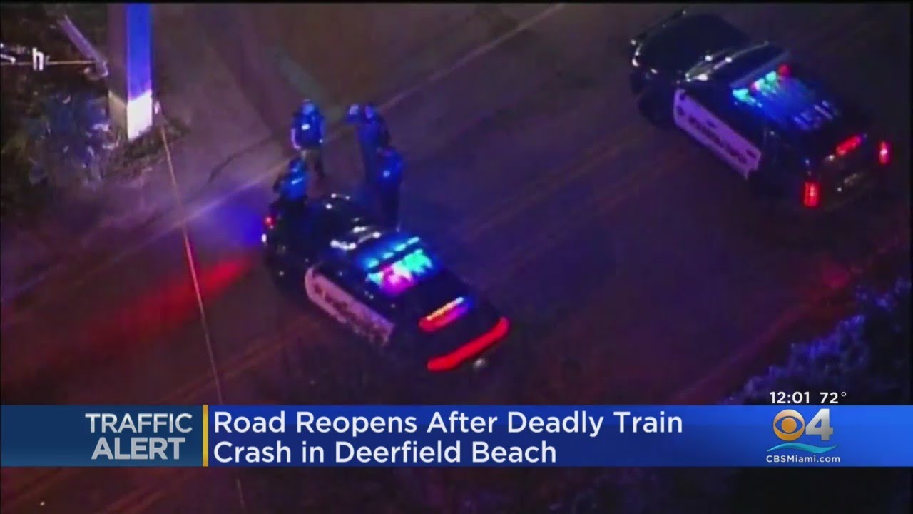 Woman Struck, Killed By Train In Deerfield Beach - YouTube