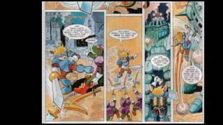 Audio Comics - Sparkster Last of the Rocket Knights (Parts 1 and 2)
When our hero Sparkster returns from a long journey, he finds that the citizens of Zebulos City regard him as a criminal, and that the evil King Gedol has taken over the Zebulan Empire! What can Sparkster do to end this reign of corruption, when everyone sees him as the enemy?
Next part: http://www.youtube.com/watch?v=EFJ2bnFe6dk
Final part: http://www.youtube.com/watch?v=RcaUdRS9LS8
From the UKs Sonic the Comic issues #53-58
©1995 Konami Audio Comics - Sparkster Last of the Rocket Knights (Parts 1 and 2)