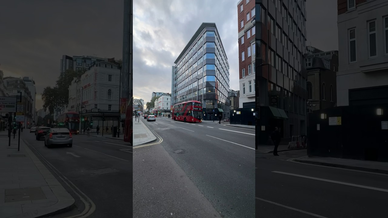 New Oxford Street London Red Bus UK 🇬🇧
