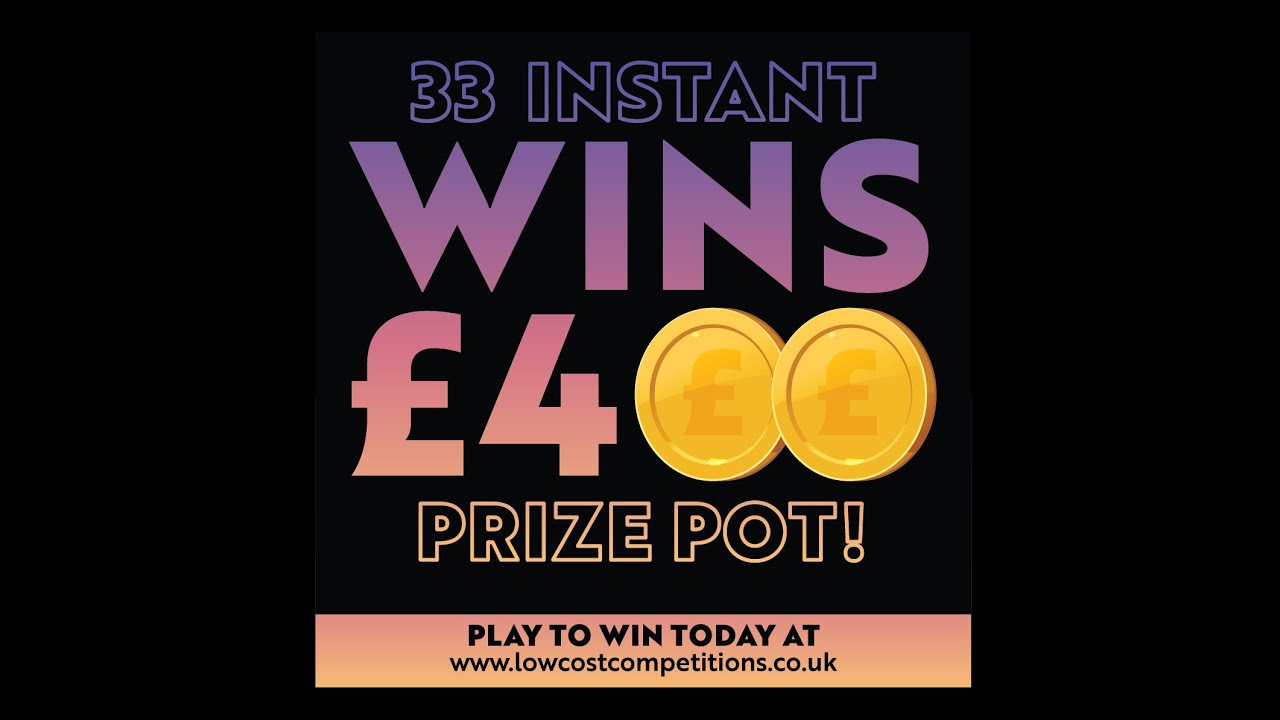 Low Cost Competitions Winners, March 2023, Including our free entry competition