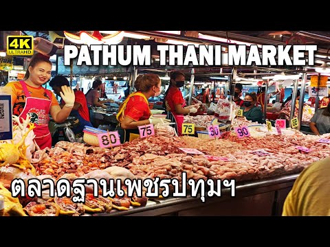 【🇹🇭 4K】BIGGEST MARKET IN PATHUM THANI BANGKOK | WALKING TOUR |  UPDATED VIDEO | TRAVEL WITH AMMAR